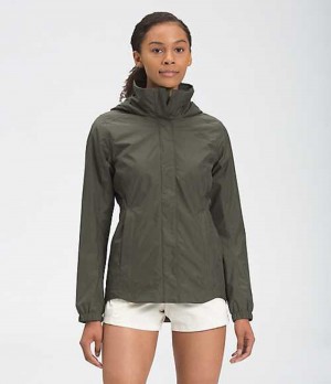 Parka The North Face Resolve 2 Mujer Gris Marrones Verde | 8094231-CZ